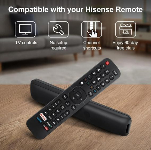 Control Remoto Hisense Smart Tv 55h6b 50h7gb 40h5c 43h5c