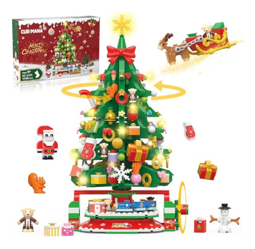 Mini Juego De Construcción De Árbol De Navidad