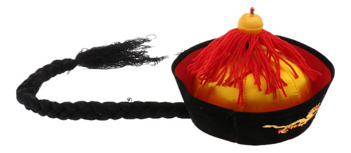 Sombrero De Emperador Chino Antiguo, Sombrero De Disfraz De