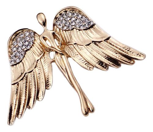 J Broche De Cristal Encantador 2 Piezas