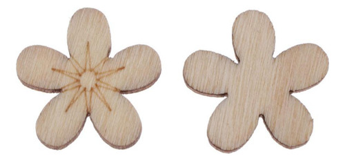 2 X 100 Piezas De Flores En Adornos De Artesanías Bricolaje