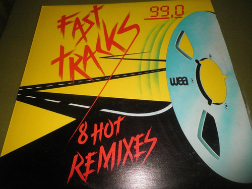 Disco En Vinyl 12'' Remixes De Fast Tracks - Vol. 1 (1987)