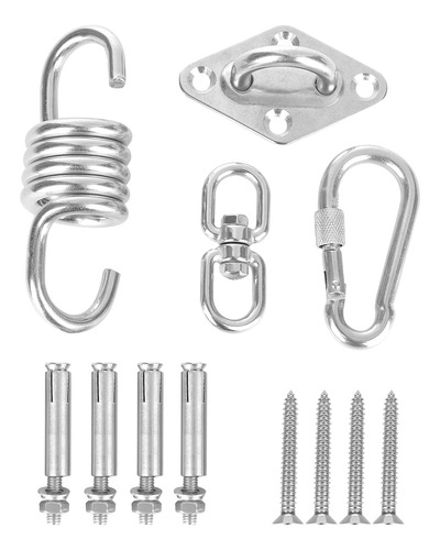 Juego De Ganchos Para Hamaca Y Columpio De 360 Grados, Resis