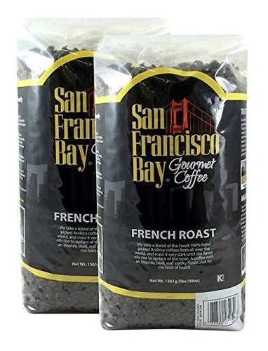 San Francisco Bay Francesa Roast Fresh Whole Bean Coffee-3 L
