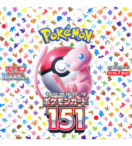 Pokémon 151 Caja De Expansión - Japones