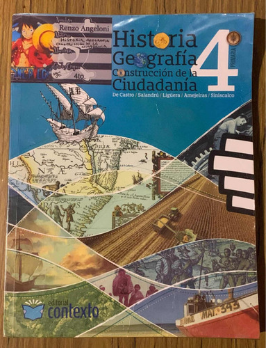 Libro Historia, Geografía Y Construccion De La Ciudadanía 4t