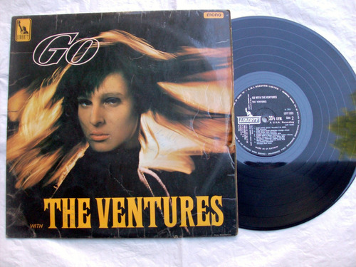 The Ventures - Go With The Ventures_ Vinilo Ingles 1ºed 1966