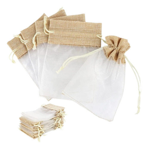 20 Bolsas De Para Guardar Dulces, Reutilizables, Con