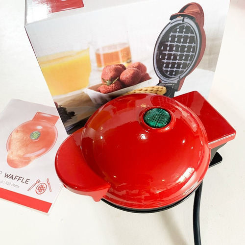 Waflera eléctrica Genérica Waffle Maker Generic color rojo 127V