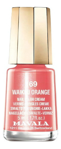 Mavala | Esmaltes De Uñas-mini Colors-+20 Aplicaciones | 5ml Color WAIKIKI ORANGE 169