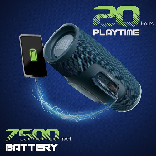Parlante Jbl Charge 4 Acuatico 30w Bluetooth Portatil Colore