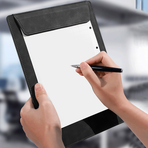 Saco Plástico Generic A4 Clipboard Magnético Couro