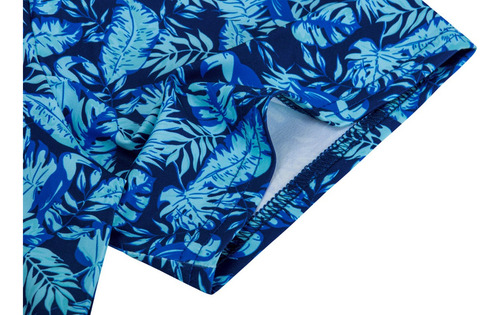 Polos Estampados Henley Para Hombre, A La Moda, De Corte Sec