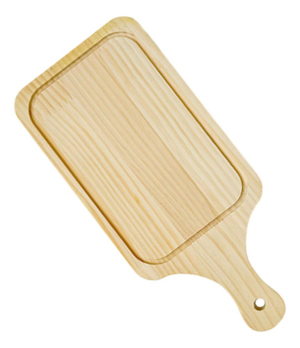 2 Bandeja Para Servir Tabla De Cortar De Madera, Bloques M