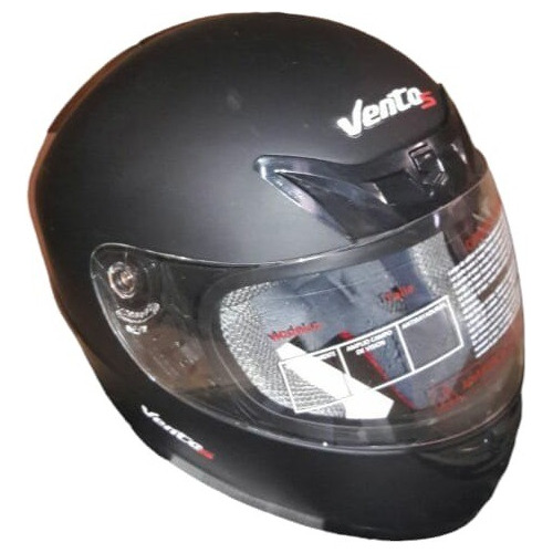 Casco Integral Vento - Negro Mate