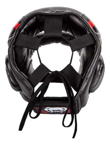 Casco De Hierro Venum Elite Negro/rojo