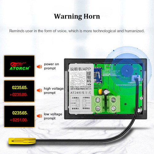 Nuevo Probador De Potencia De Pantalla A Color Digital Ac