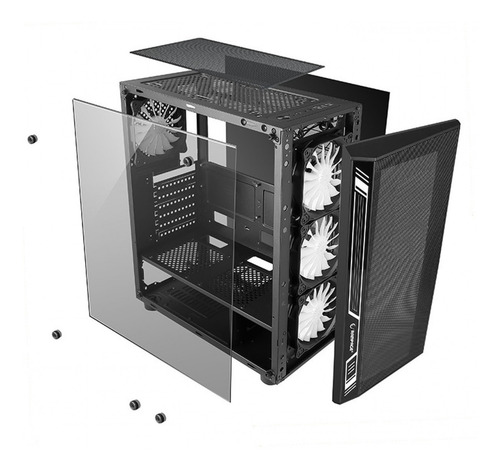 Pc Gamer Core I5-9400f + 8gb Ram + Gpu 4gb + Hd + Ssd - Wifi