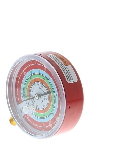 Reloj 80mm Alta Psi/bar/°c, R12-22-134a-404a - Mastercool