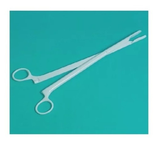 Imagen 2 de 6 de Pinza Maier Ginecologica Descartable Por 5 Unidades