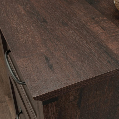 Escritorio De Madera Sauder Carson Forge; Cedro Rústico