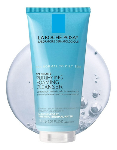 La Roche Posay Toleriane Purifying Limpiador Facial 200ml Momento De Aplicación Día/noche Tipo De Piel Todas