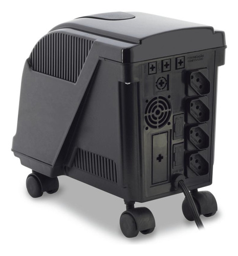 Nobreak Bivolt 1000va Função True Rms Preto - Force Line