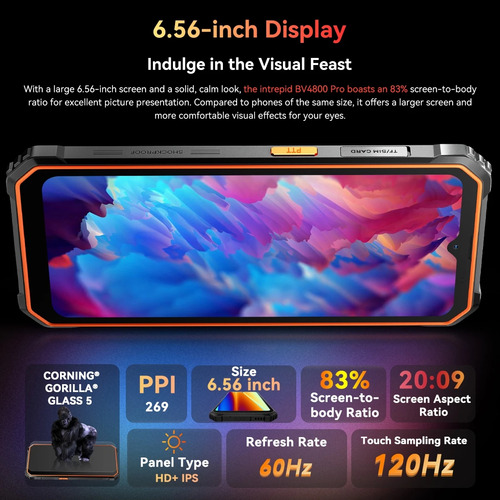 Cat S61 Black View Bv4800 Pro 12gb 128gb Robusto Prova Dagua