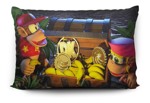 Imagen 2 de 5 de Funda Donkey Kong 2: Diddy's Kong Quest 70x45cm Vudú Love