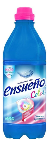 Caja Suavizante Ensueño Color Fresca Primavera De 850 Ml Con