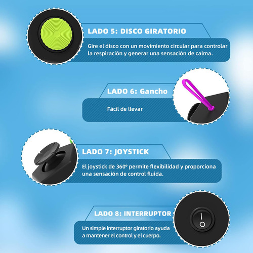 Dodecagon Fidget Que Alivia El Estrés Y La Ansiedad, Cubo