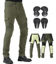 Comprar Pantalones Motocicleta Hombre Protector Forro Motocross Cond