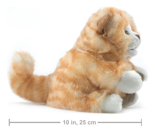 Folkmanis Orange Tabby Kitten Hand Puppet Naranja, ...