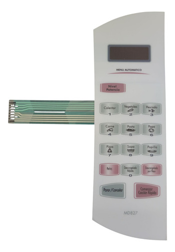 Teclado Microondas Atma Modelo Md827