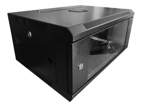 Gabinete Rackom 4u X 450mm 19  Negro Ideal Dvr