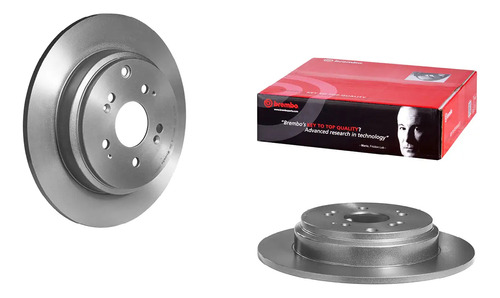 Discos Brembo Honda Odyssey Touring 2014 Trasero Par