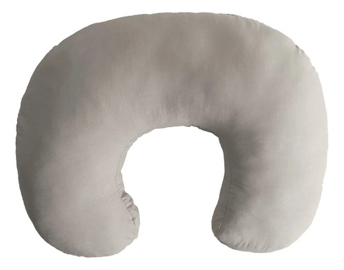 Almohada Washed Gris De Lactancia Ergonómica Vianney