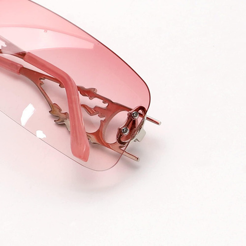 Senmaries Gafas De Sol Y2k Sin Montura Para Mujeres Y Hombre