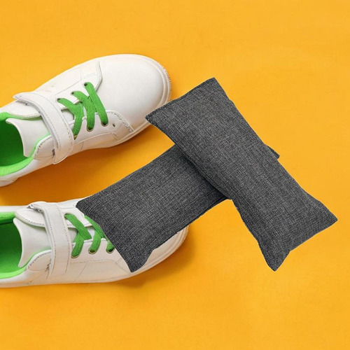 Desodorizadores De Zapatos De 2 Piezas Bolsas Gris 80 Gramos