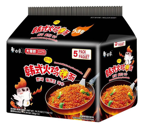 Baixiang Fideos Instantaneos Con Sabor A Pavo Artificial Cor