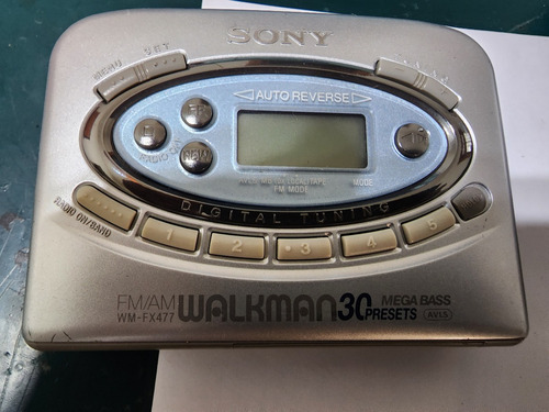 Walkman Sony Wm-fx477 Autorreverse Radio Fm Am 