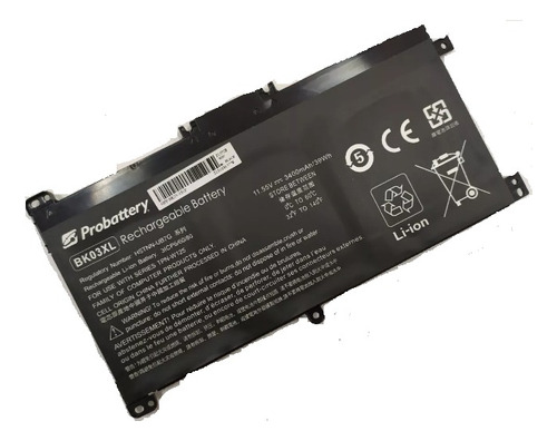 Bateria Probattery P/ Hp Bk03xl Tpn-w125 Hstnn-lb7s