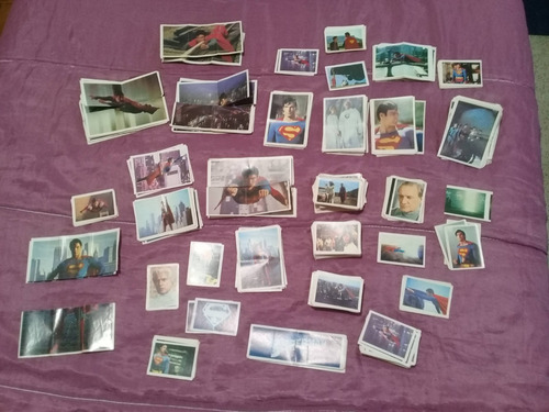 124 Figurinhas Álbum Superman O Filme Sem Uso- 1979 - Lote 4 Super Homem (Usado)