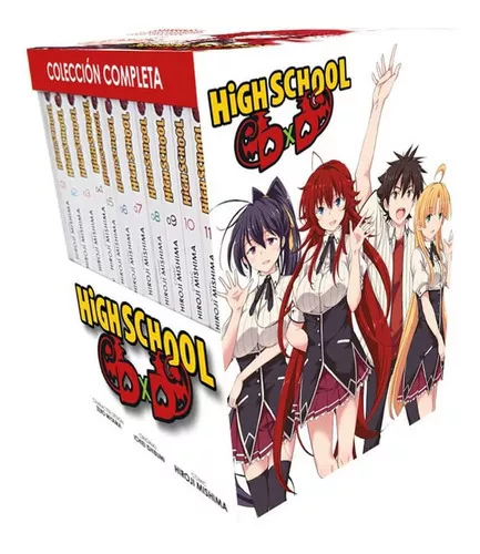 Mangá High School DxD 1-10 (juntos)