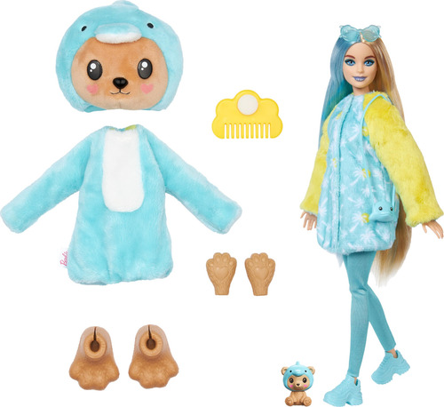 Muñeca Barbie Cutie Reveal Con Accesorios Y 10 Sorpresas