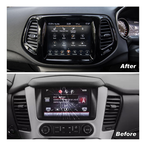 Pantalla Táctil 7 Digital Lcd Navegación Jeep Compass 2017-2