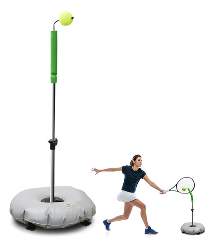 Kit De Entrenamiento Portátil De Tenis: Spin, Swing Y Tiro