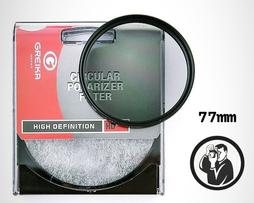 Filtro Polarizador Circular Greika 77mm