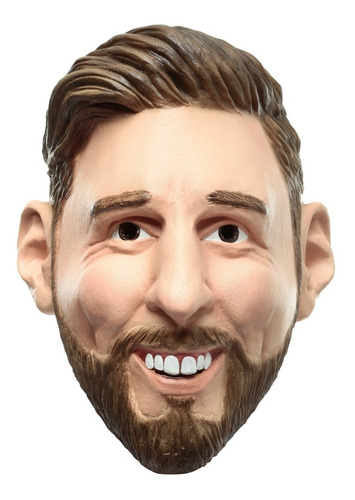 Máscara De Lionel Messi La Pulga Jugador Disfraz Divertido