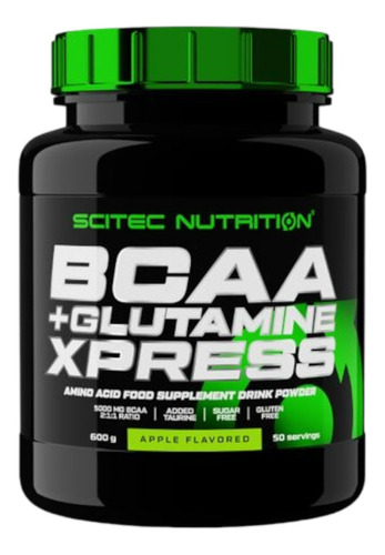 Bcaa + Glutamina Xpress  50sv Apple  - Scitec Nutrition